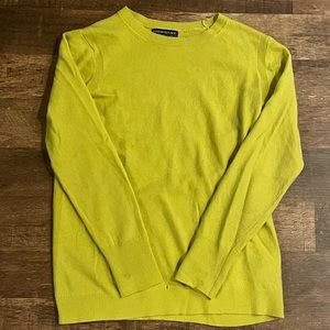 Banana Republic Italian Yarn Yellow Sweater (READ DESC)